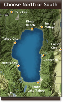 Lake Tahoe Map