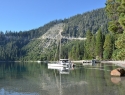 Boats near Emerald Bay Beach