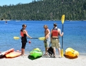 Kayak Rentals at Emerald Bay beach