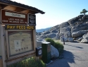 Signs at the start of Emerald Bay Trail head