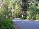 Paved trail near Vikingsholm Castle