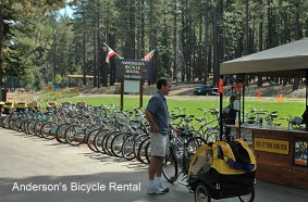Andersons Bicycle Rentals Lake Tahoe