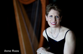 Anne Roos Celtic Harp Lake Tahoe