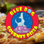 logo blue dog pizza