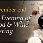 An Evening of Food & Wine Tasting