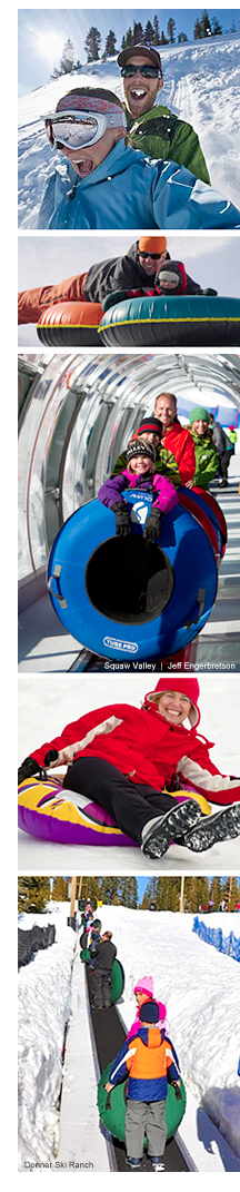 Lake Tahoe Sledding and Tubing Parks